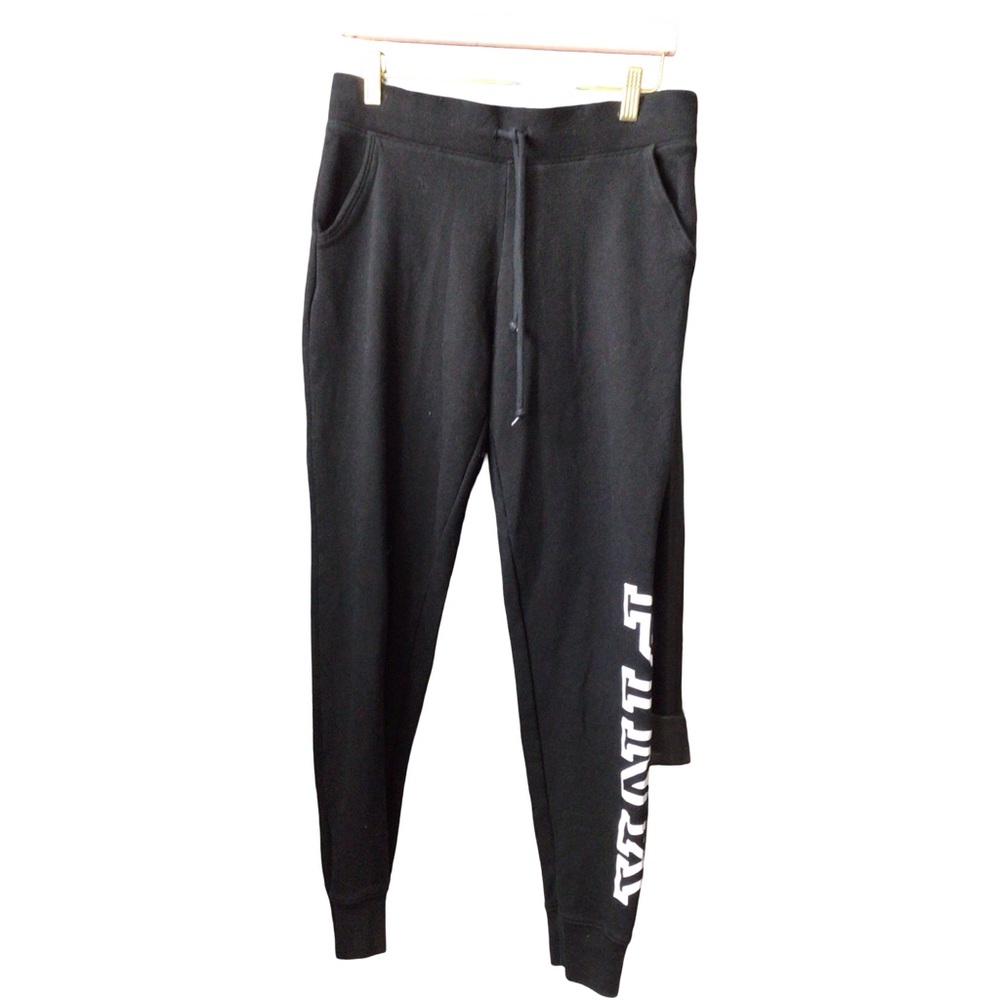 Black Women's Jogger Pants - Picture 2 of 5